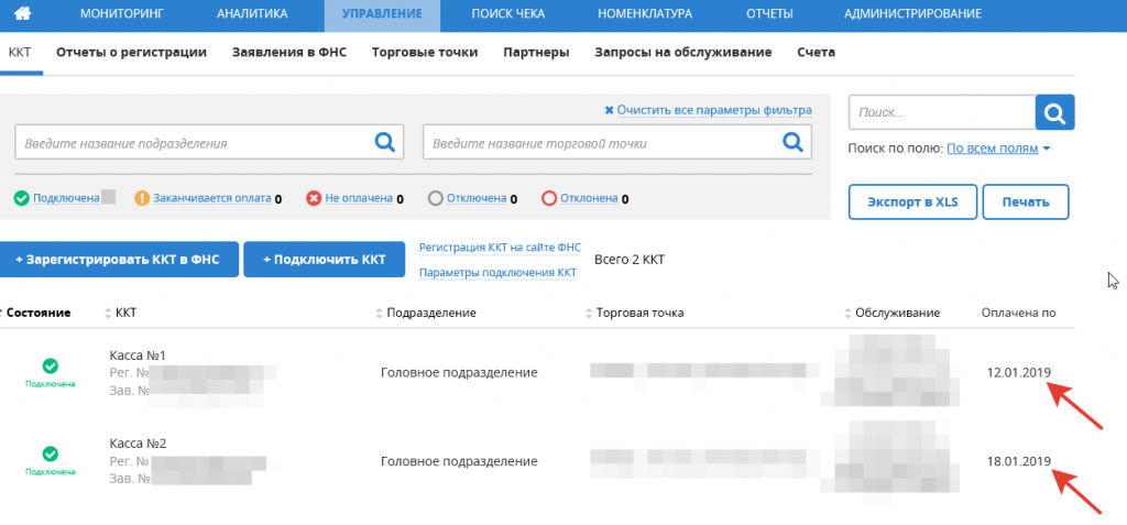 Дата окончания действия договора с ОФД Проверка активного договора ОФД в ЛК ИФНС